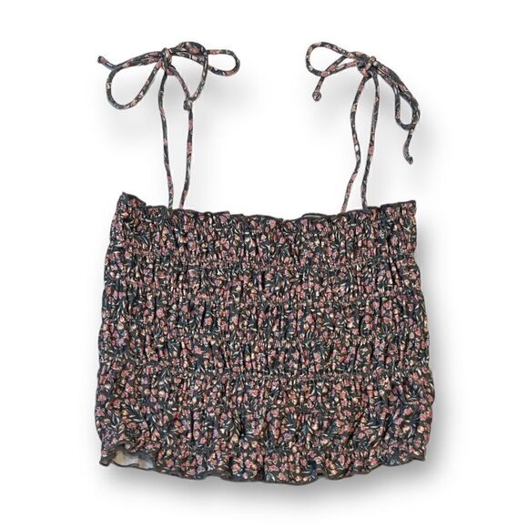 Out From Under Urban Outfitters Floral Cropped Top Size Small - Picture 4 of 4